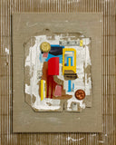 Original art for sale at UGallery.com | Sushi No.1 by Chus Galiano | $800 | mixed media artwork | 19.7' h x 15.75' w | thumbnail 1