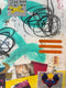 Original art for sale at UGallery.com | Viva la Vida by Chus Galiano | $1,600 | mixed media artwork | 31.5' h x 31.5' w | thumbnail 3