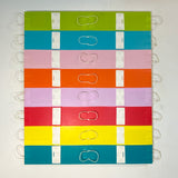 Original art for sale at UGallery.com | Wanna Bag? by Chus Galiano | $2,200 | mixed media artwork | 47.25' h x 39.4' w | thumbnail 3