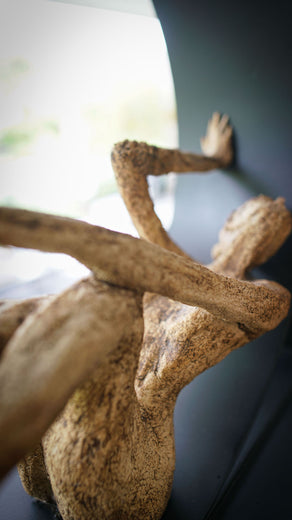 Our World II by Cristobal Corbeaux |  Side View of Artwork 