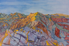 Original art for sale at UGallery.com | Anniversary by Crystal DiPietro | $4,100 | mixed media artwork | 32' h x 48' w