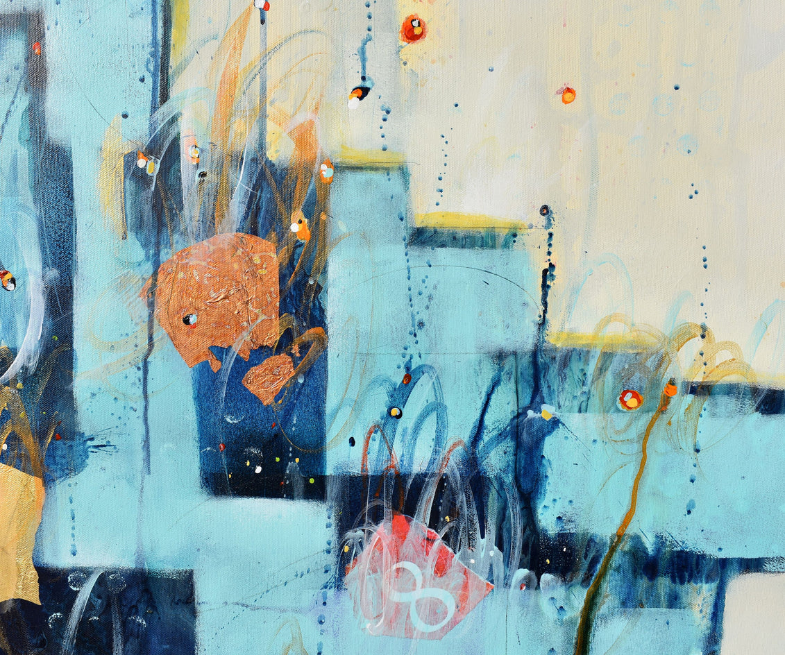 Spirit of Twilight by Cynthia Ligeros |  Closeup View of Artwork 