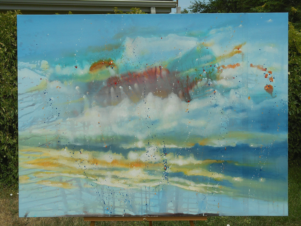 To Where Your Dreams Are by Cynthia Ligeros |  Context View of Artwork 