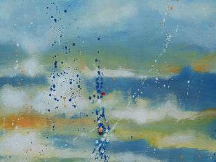 To Where Your Dreams Are by Cynthia Ligeros |   Closeup View of Artwork 