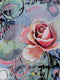 Original art for sale at UGallery.com | Beauty in Ashes by Dafni Milan | $1,350 | mixed media artwork | 20' h x 20' w | thumbnail 4