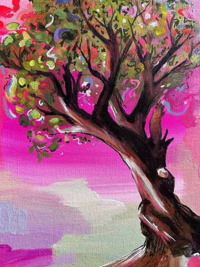 Born to Give by Dafni Milan |   Closeup View of Artwork 