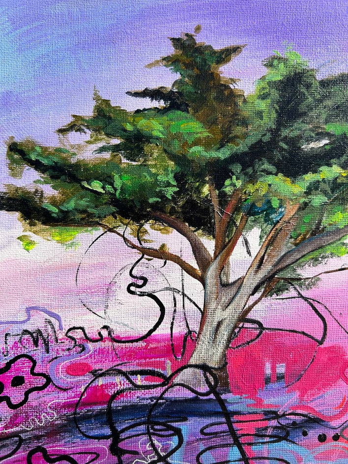 Eden by Dafni Milan |  Closeup View of Artwork 