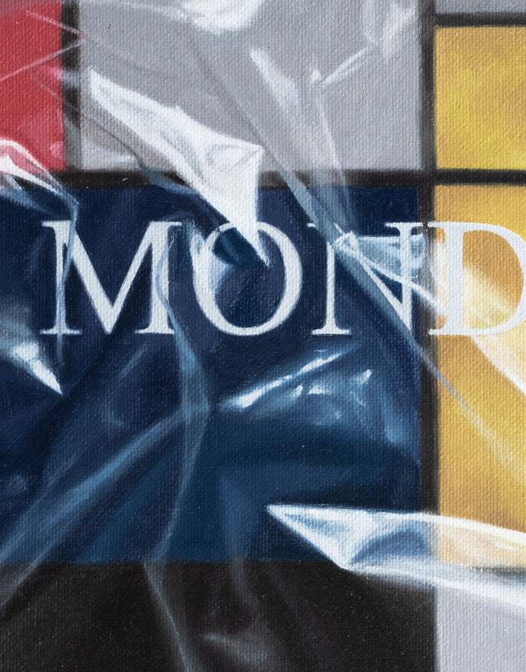 Mondrian by Daniel Caro |  Closeup View of Artwork 