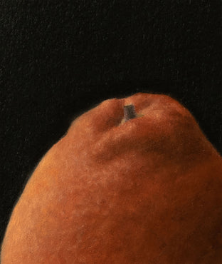 Orange by Daniel Caro |  Side View of Artwork 