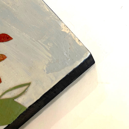 Random Thoughts by Darlene McElroy |  Side View of Artwork 