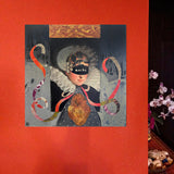 Original art for sale at UGallery.com | The Possibilities of Maybe by Darlene McElroy | $575 | mixed media artwork | 12' h x 12' w | thumbnail 3