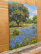 Original art for sale at UGallery.com | Blues and Paints by David Forks | $525 | oil painting | 12' h x 9' w | thumbnail 2