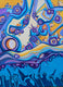 Original art for sale at UGallery.com | Beyond This World by Diana Elena Chelaru | $1,775 | acrylic painting | 40' h x 30' w | thumbnail 1