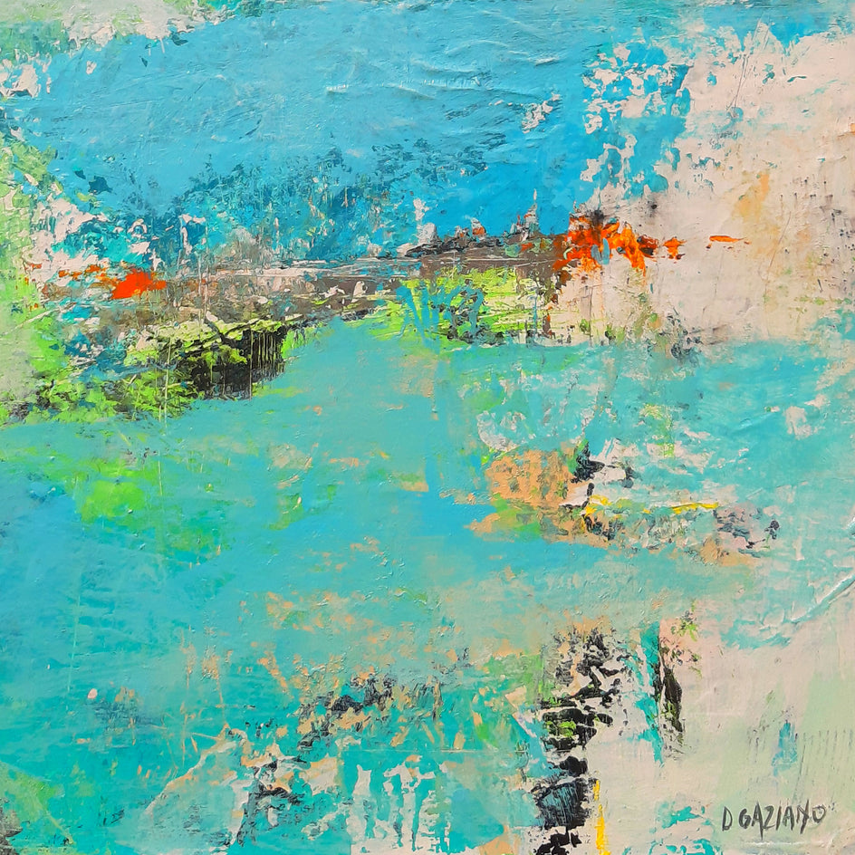 Creation by Dorothy Gaziano |  Closeup View of Artwork 