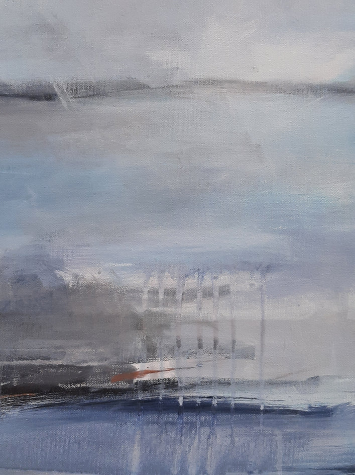 Go Softly by Dorothy Gaziano |  Closeup View of Artwork 