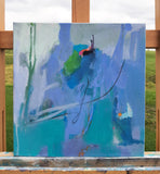 Original art for sale at UGallery.com | Jazz by Dorothy Gaziano | $325 | acrylic painting | 12' h x 12' w | thumbnail 3