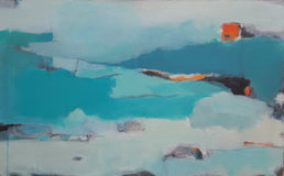 Original art for sale at UGallery.com | Substrate by Dorothy Gaziano | $2,600 | acrylic painting | 30' h x 48' w | thumbnail 1