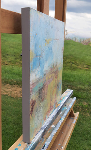 Delicate Whisper by Dorothy Gaziano |  Side View of Artwork 