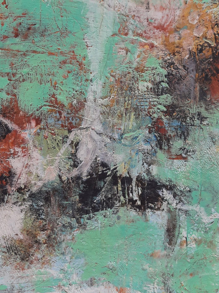 Fractured by Dorothy Gaziano |  Closeup View of Artwork 