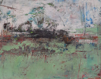 Original art for sale at UGallery.com | In the Distance by Dorothy Gaziano | $475 | oil painting | 11' h x 14' w | thumbnail 1