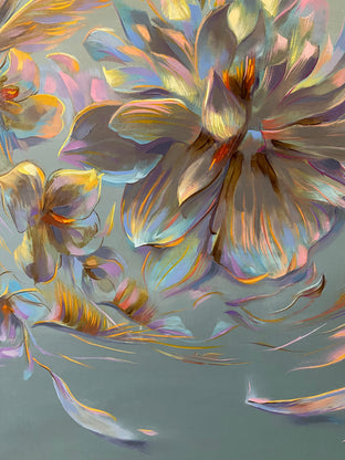 Calmness by Dowa Hattem |   Closeup View of Artwork 