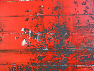 Red Horizons by Elena Andronescu |   Closeup View of Artwork 