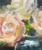 Original art for sale at UGallery.com | Sweet Perfume by Elif Burduroglu | $450 | acrylic painting | 8' h x 8' w | thumbnail 4