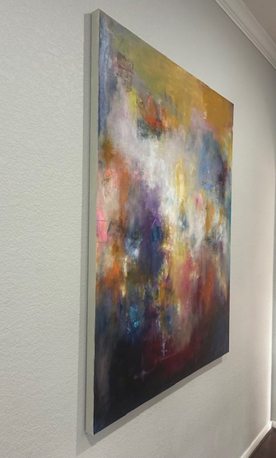 Balance by Elif Burduroglu |  Side View of Artwork 