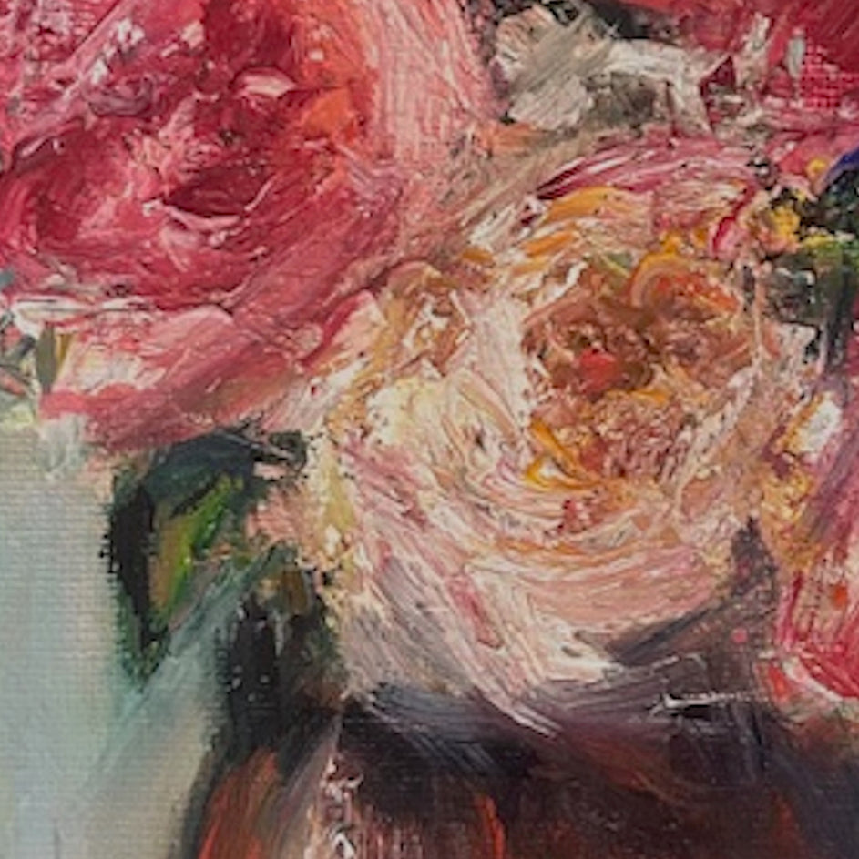 Colorful 5 by Elif Burduroglu |  Closeup View of Artwork 