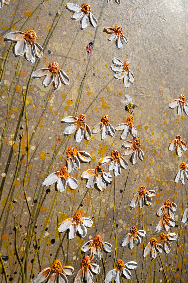 Pollination by Fernando Garcia |  Closeup View of Artwork 