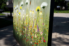 Original art for sale at UGallery.com | Wild Flower Series by Fernando Garcia | $3,975 | oil painting | 30' h x 40' w | thumbnail 2