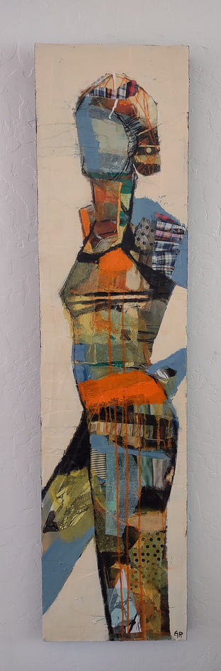 Collage Figure #3 by Gail Ragains |  Context View of Artwork 