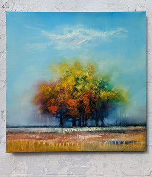 Autumn Breeze by George Peebles |  Context View of Artwork 