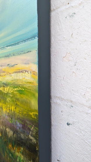 Screen Time by George Peebles |  Side View of Artwork 