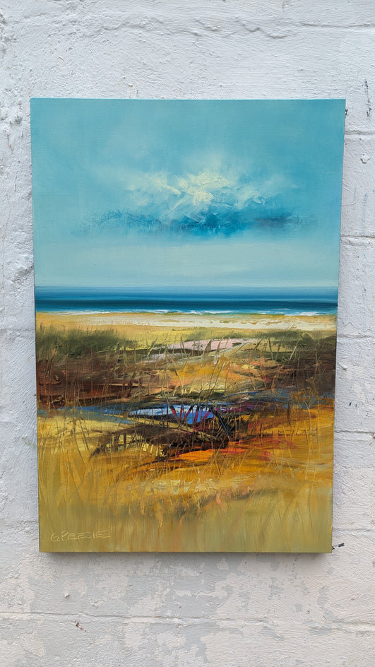 Surfs Up by George Peebles |  In Room View of Artwork 