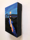 Original art for sale at UGallery.com | Moon River by Hadley Northrop | $300 | oil painting | 7' h x 5' w | thumbnail 2