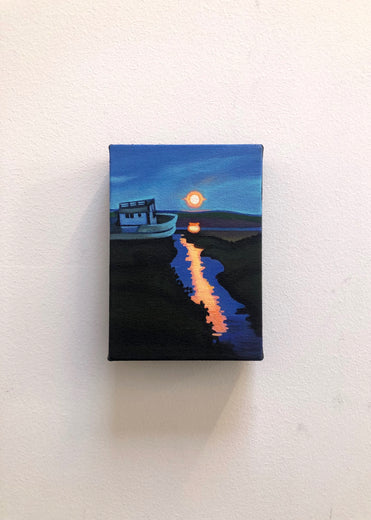 Moon River by Hadley Northrop |  Context View of Artwork 