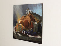 Original art for sale at UGallery.com | Radiant Backdraft by Hugh Masterson | $1,200 | oil painting | 12' h x 16' w | thumbnail 2