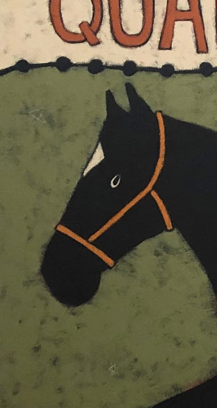 Quarter Horse by Jaime Ellsworth |   Closeup View of Artwork 
