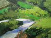 Original art for sale at UGallery.com | Curve in the Road by Janet Dyer | $750 | acrylic painting | 16' h x 20' w | thumbnail 4