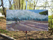Original art for sale at UGallery.com | Orchard Wave by Janet Dyer | $1,100 | acrylic painting | 15' h x 30' w | thumbnail 3