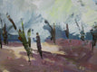 Original art for sale at UGallery.com | Spring Orchard by Janet Dyer | $250 | acrylic painting | 6' h x 12' w | thumbnail 4
