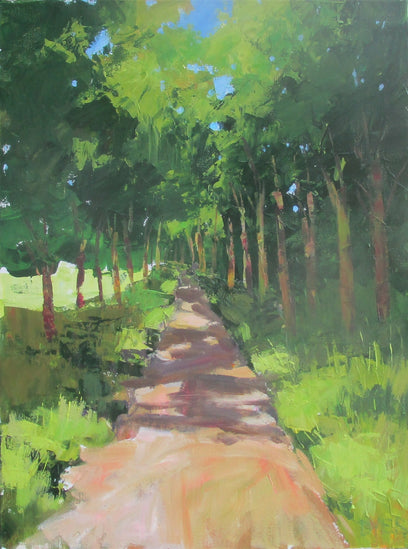 Tree-Lined Path by Janet Dyer | Artwork Main Image