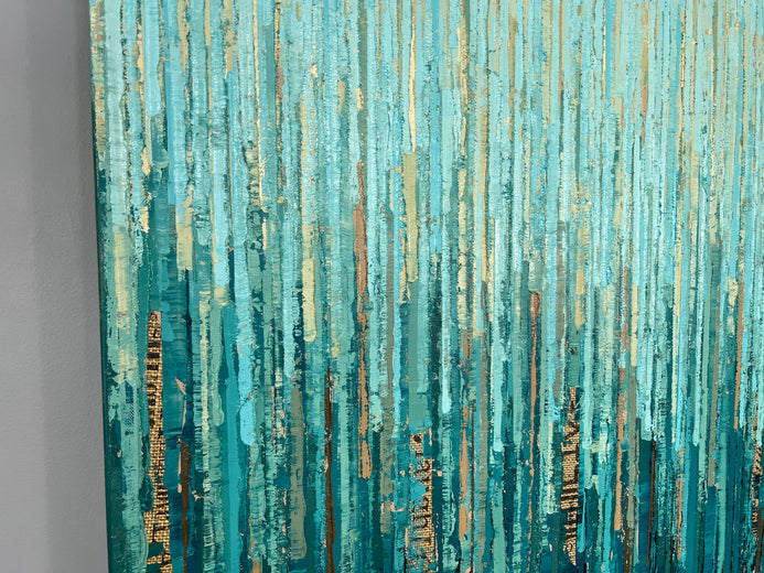 Under the Sea by Janet Hamilton |   Closeup View of Artwork 