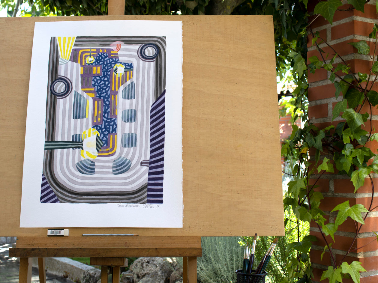 A Limousine by Javier Ortas |  Context View of Artwork 