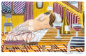 Original art for sale at UGallery.com | Intimacy by Javier Ortas | $1,200 | watercolor painting | 14' h x 19.5' w | thumbnail 1