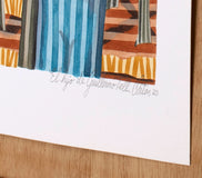 Original art for sale at UGallery.com | William Tell’s Son by Javier Ortas | $1,175 | watercolor painting | 19.68' h x 13.77' w | thumbnail 2