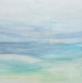 Original art for sale at UGallery.com | After Rain by Jennifer Hanson | $1,175 | acrylic painting | 36' h x 36' w