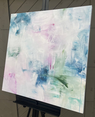 Emerge by Jennifer Hanson |  Side View of Artwork 