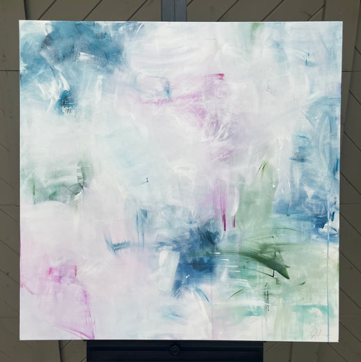 Emerge by Jennifer Hanson |   Closeup View of Artwork 